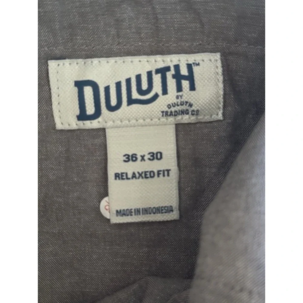 Duluth Trading Co Flex‎ Ballroom Khakis Mens 36x30 Relaxed Fit Tan Work Pants
